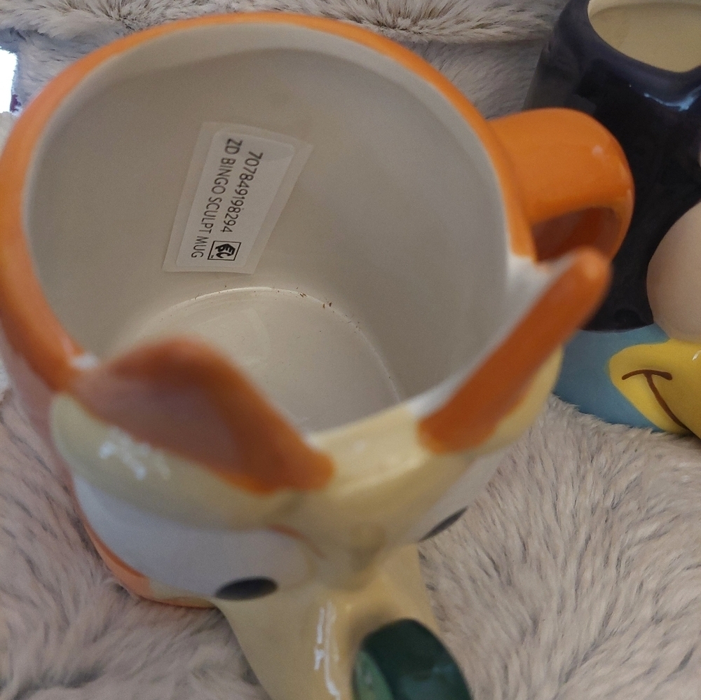 New Bluey Oversized Mug W/ Chilli Heeler Mug ADORABLE! VIRAL - Picture 3 of 9
